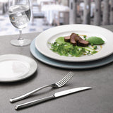 Churchill Isla Footed Plates White 276mm (12 Pack)