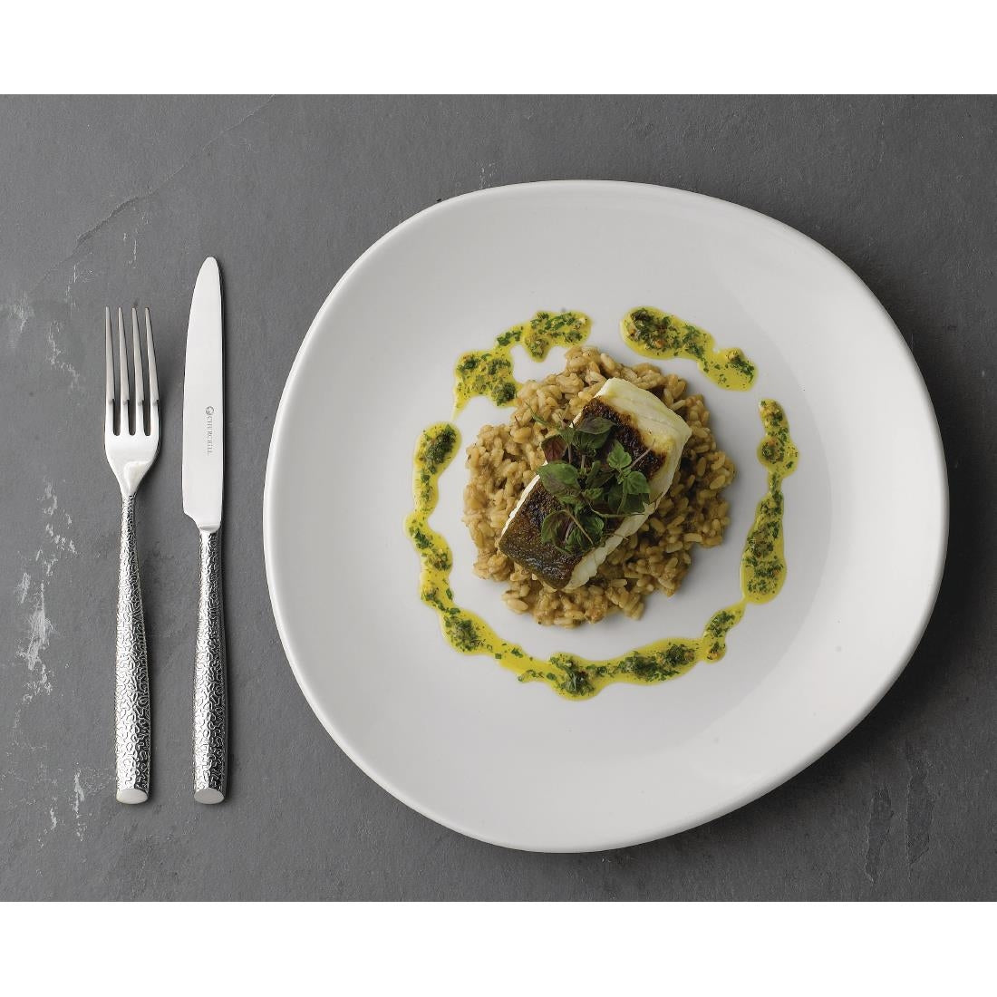 Churchill Organic White Round Plate 264mm (12 Pack)