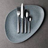 Churchill Studio Prints Raku Triangular Plates Topaz Blue 200mm (12 Pack)