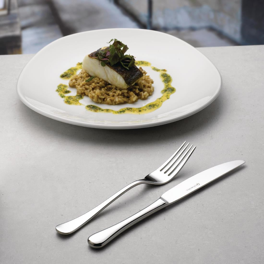 Churchill Organic White Round Plate 264mm (12 Pack)
