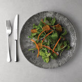 Churchill Stone Quartz Black Evolve Coupe Plates 288mm (12 Pack)