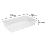 Nisbets Essentials Polypropylene 1/1 Gastronorm 100mm