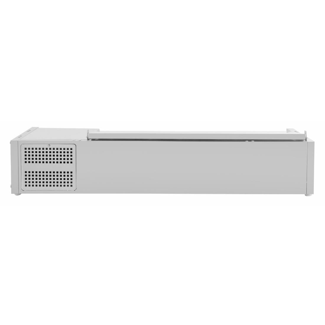 Polar G-Series Countertop Prep Fridge with Lid 5x 1/4GN
