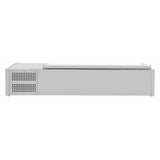 Polar G-Series Countertop Prep Fridge with Lid 5x 1/4GN