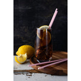 Fiesta Compostable Paper Straws Pink (250 Pack)