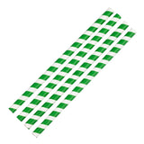 Fiesta Compostable Paper Smoothie Straws Green Stripes (250 Pack)