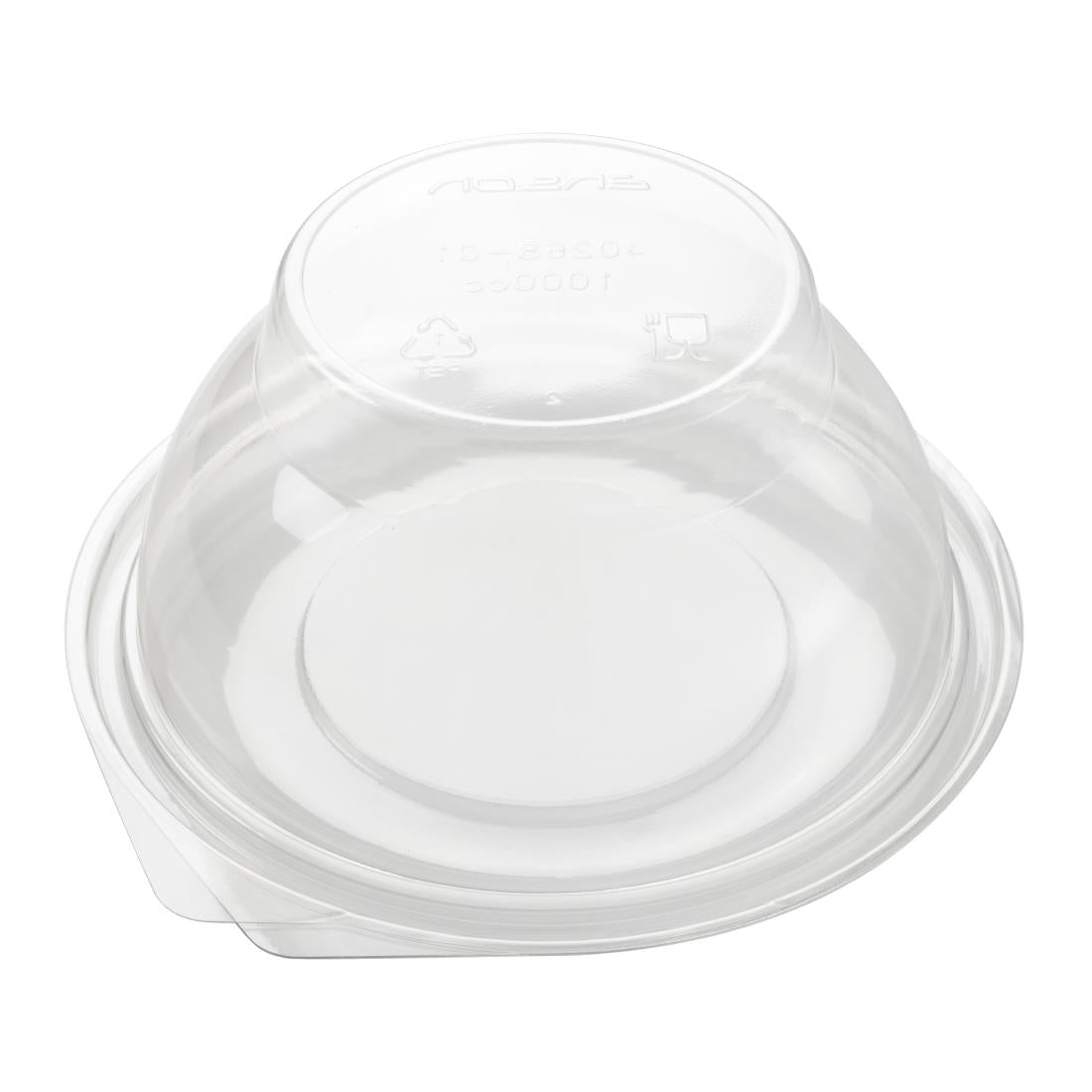 Faerch Contour Recyclable Deli Bowls With Lid 1000ml / 35oz (200 pack)