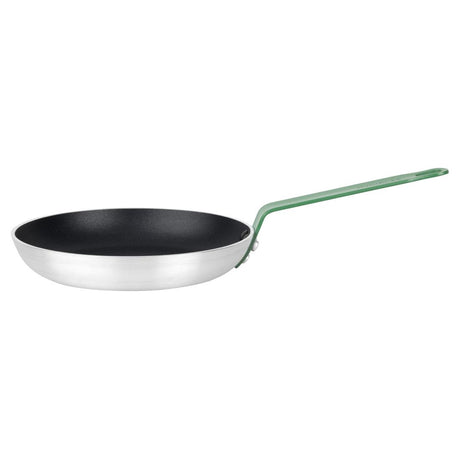 Hygiplas Aluminium Non-stick Teflon Platinum Plus Frying Pan Green Handle 24cm