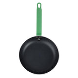 Hygiplas Aluminium Non-stick Teflon Platinum Plus Frying Pan Green Handle 24cm