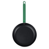 Hygiplas Aluminium Non-stick Teflon Platinum Plus Frying Pan Green Handle 28cm