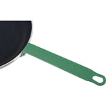 Hygiplas Aluminium Non-stick Teflon Platinum Plus Frying Pan Green Handle 28cm