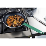 Hygiplas Aluminium Non-stick Teflon Platinum Plus Frying Pan Green Handle 28cm