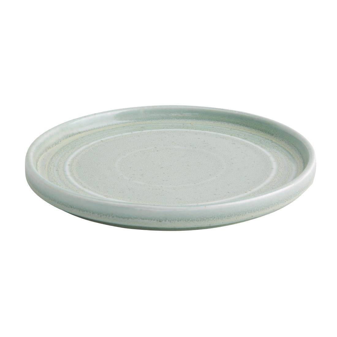 Olympia Cavolo Flat Round Plates Spring Green 180mm (6 Pack)