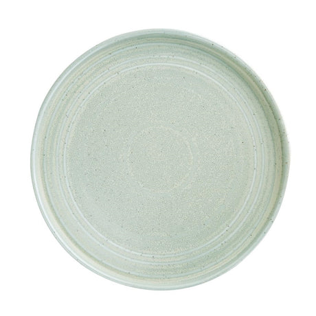 Olympia Cavolo Flat Round Plates Spring Green 270mm (4 Pack)