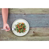 Olympia Cavolo Flat Round Plates Spring Green 270mm (4 Pack)