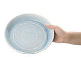 Olympia Cavolo Flat Round Bowls Ice Blue 220mm (4 Pack)