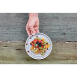 Olympia Cavolo Flat Round Plates Ice Blue 180mm (6 Pack)