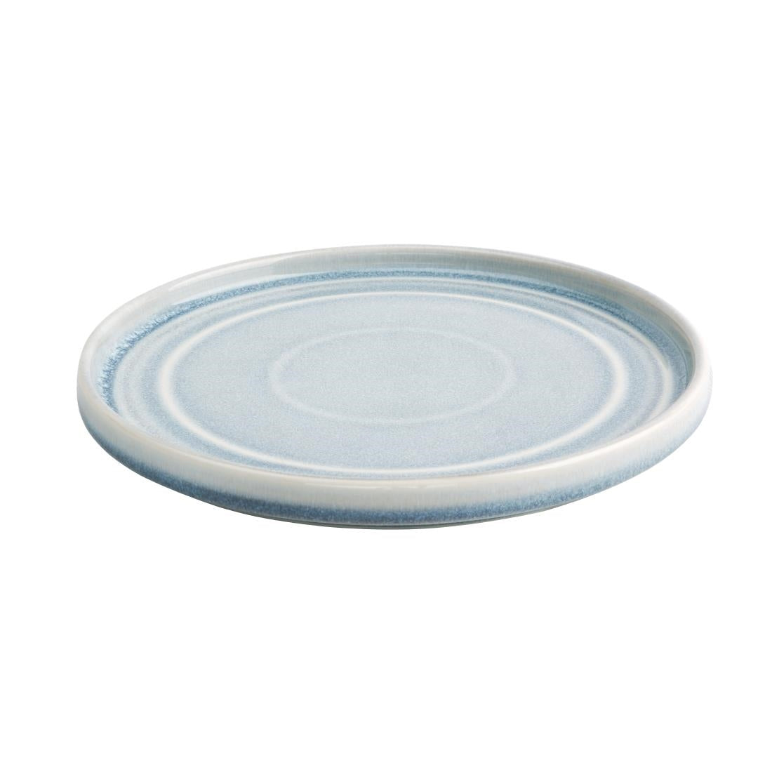 Olympia Cavolo Flat Round Plates Ice Blue 220mm (6 Pack)
