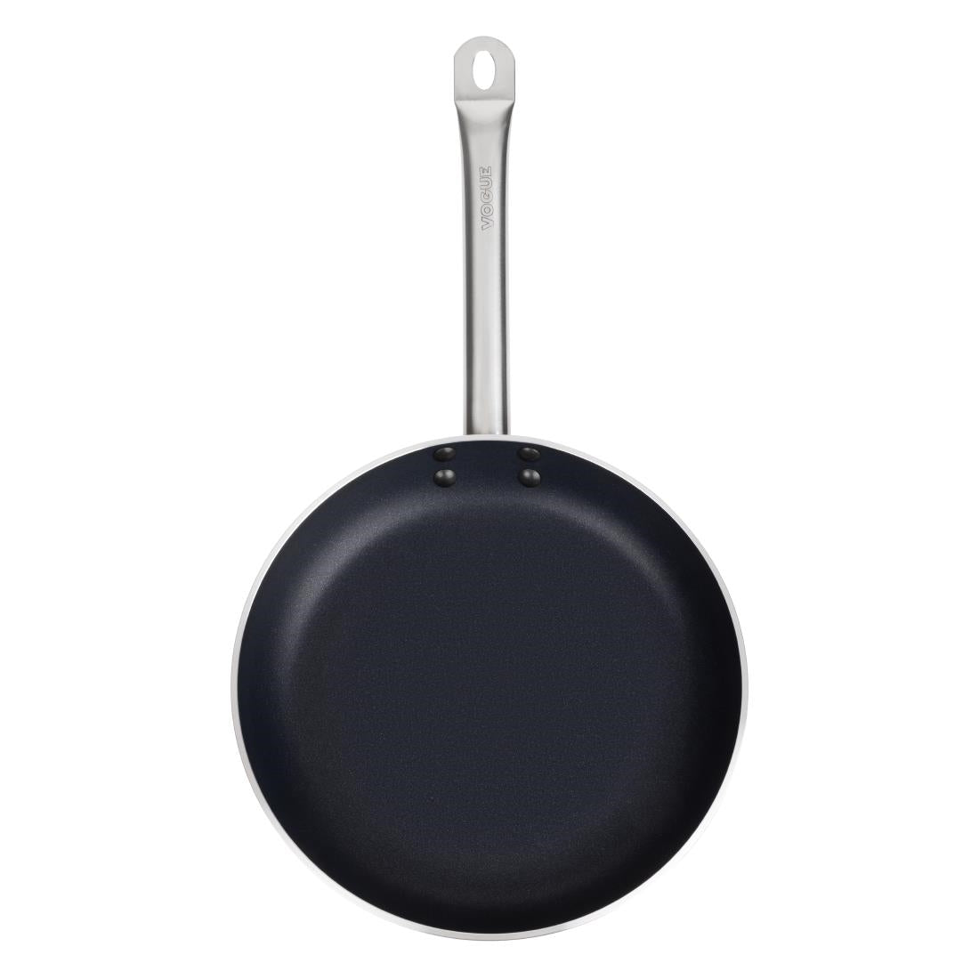 Vogue Aluminium Non-Stick Teflon Platinum Plus Frying Pan 30cm