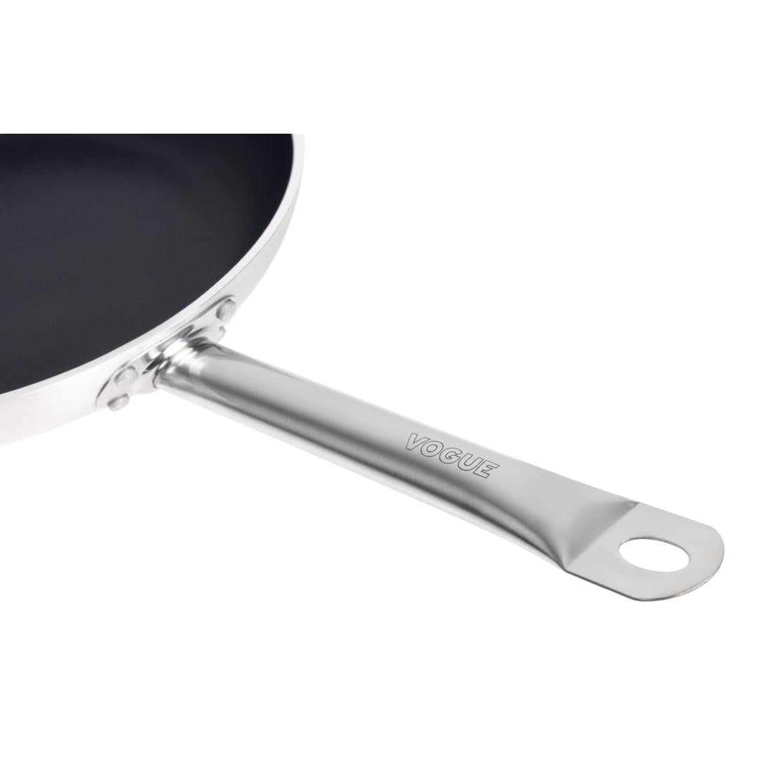 Vogue Aluminium Non-Stick Teflon Platinum Plus Frying Pan 32cm