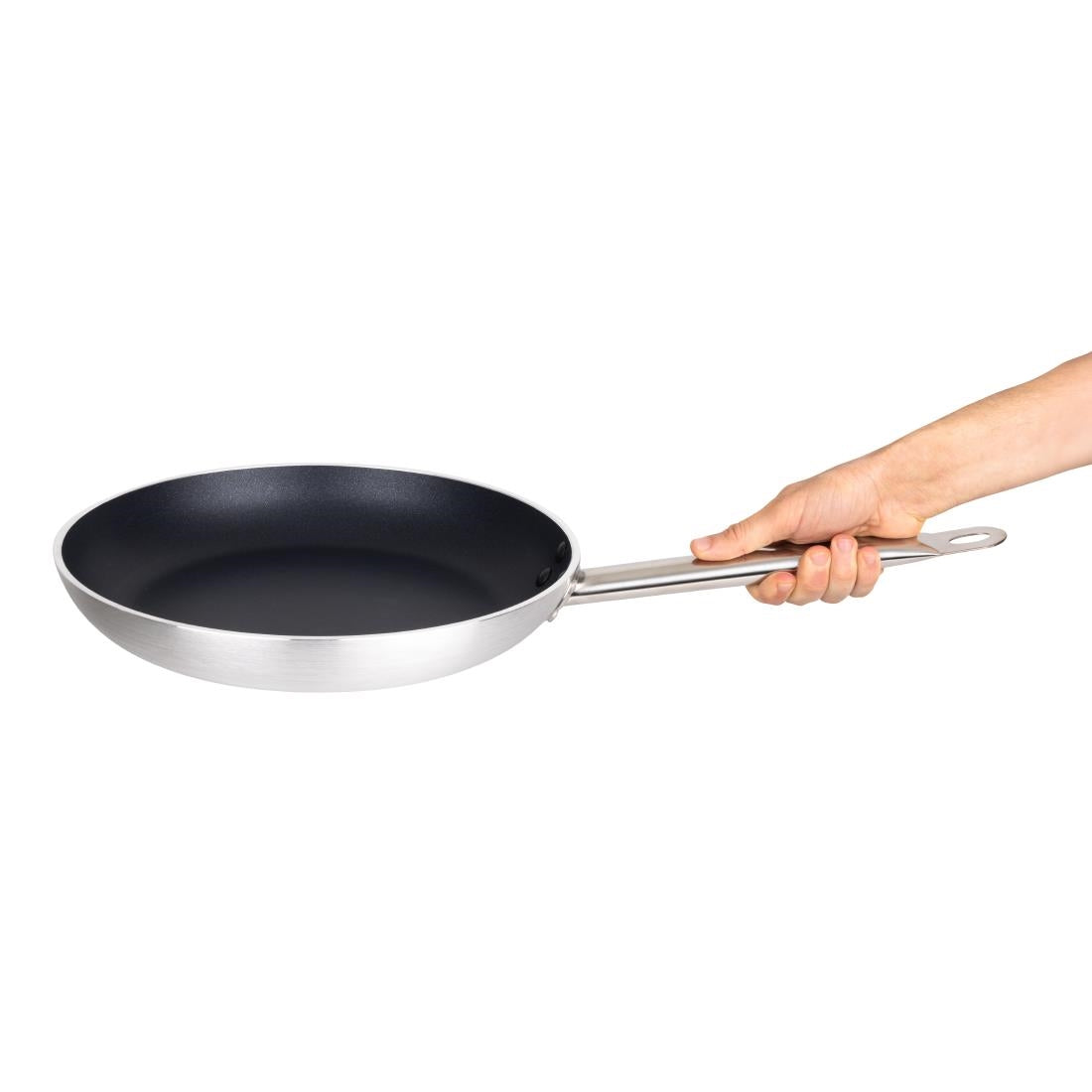 Vogue Aluminium Non-Stick Teflon Platinum Plus Frying Pan 32cm
