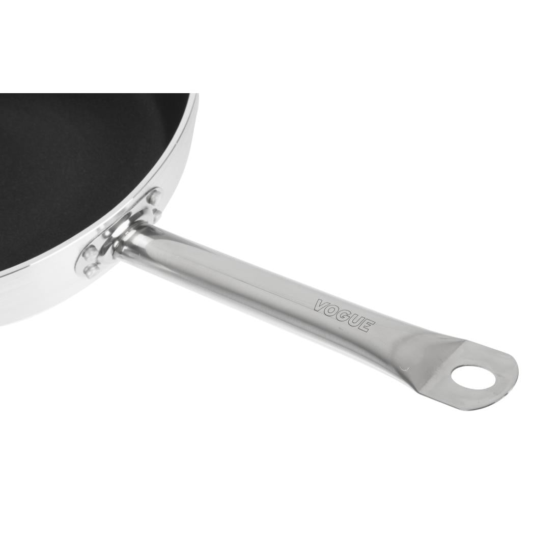 Vogue Aluminium Non-Stick Teflon Platinum Plus Sauté Pan 319mm