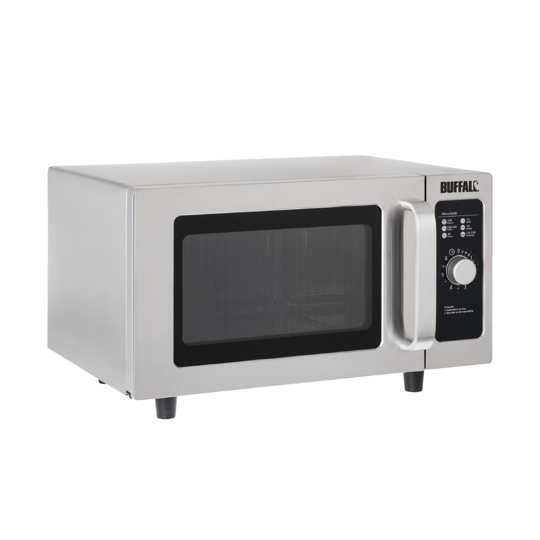 Buffalo Manual Commercial Microwave Oven 25Ltr 1000W