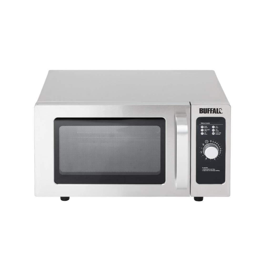 Buffalo Manual Commercial Microwave Oven 25Ltr 1000W