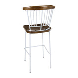 Bolero Scandi High Stools White (2 Pack)