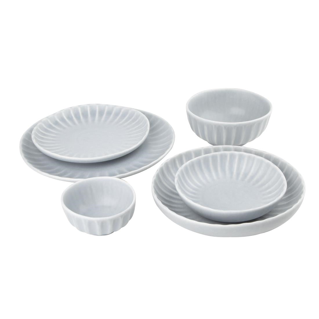 Olympia Corallite Coupe Bowls Concrete Grey 160mm (6 Pack)