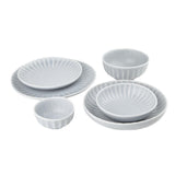 Olympia Corallite Coupe Bowls Concrete Grey 160mm (6 Pack)