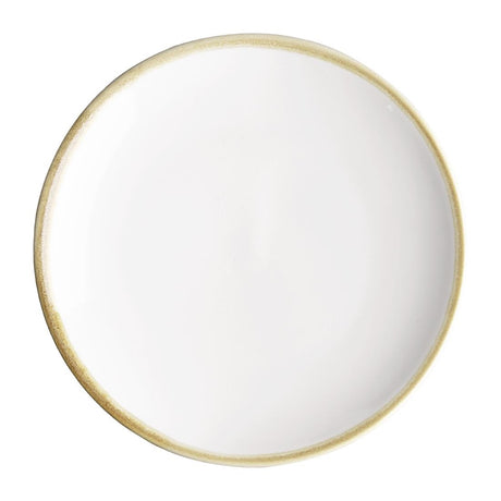 Olympia Kiln Round Coupe Plates Chalk 180mm (6 Pack)