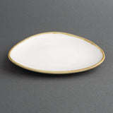 Olympia Kiln Triangular Plates Chalk 165mm (6 Pack)