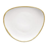 Olympia Kiln Triangular Plates Chalk 165mm (6 Pack)