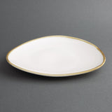 Olympia Kiln Triangular Plates Chalk 230mm (6 Pack)