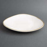 Olympia Kiln Triangular Plates Chalk 280mm (4 Pack)