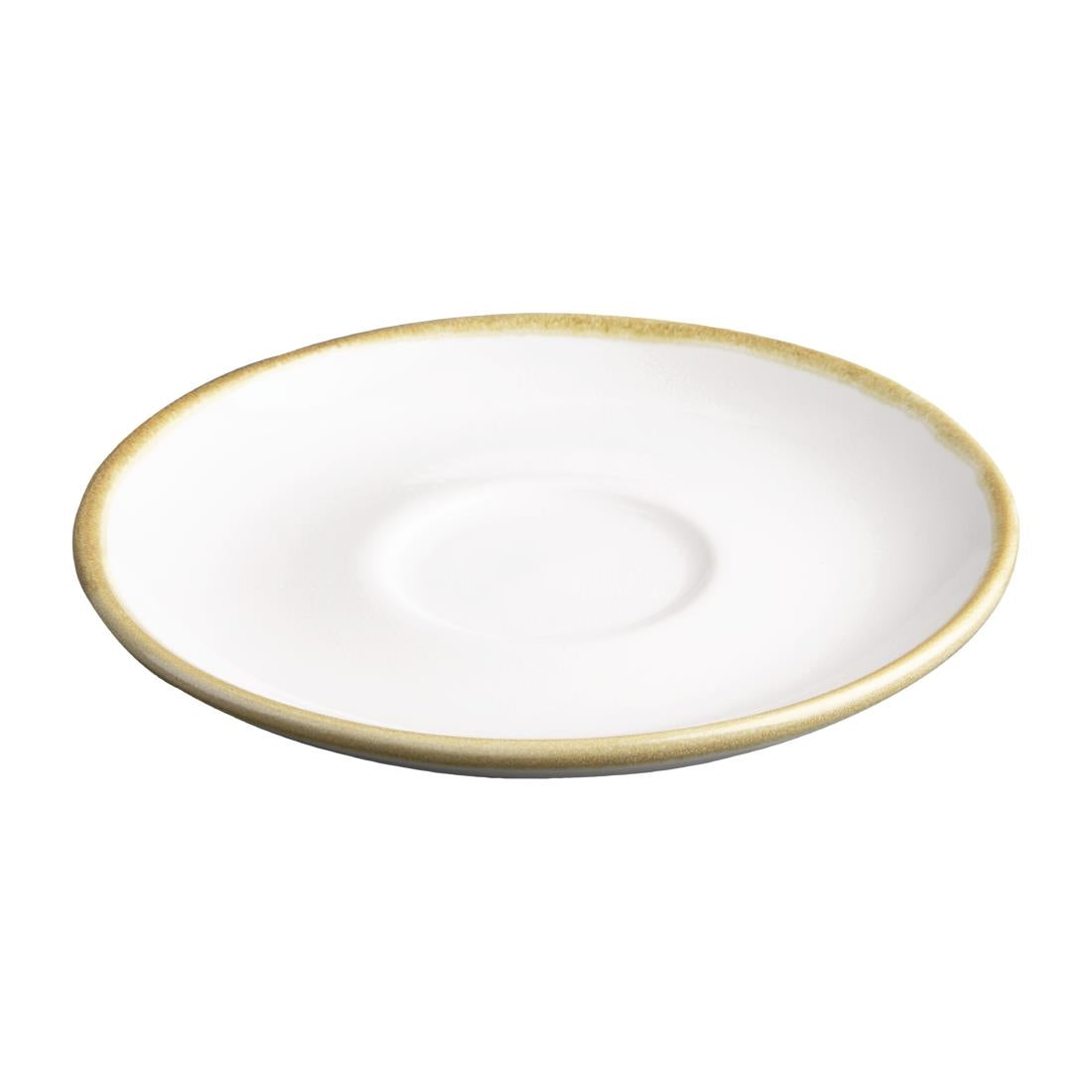 Olympia Kiln 230ml Cup Saucer Chalk 140mm (6 Pack)