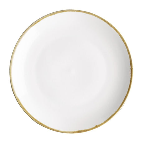 Olympia Kiln Chalk Round Coupe Plate 280mm (4 Pack)