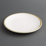 Olympia Kiln Coupe Plates Chalk 230mm (6 Pack)