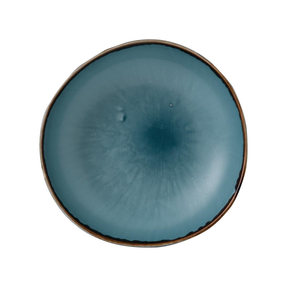 Dudson Harvest Trace Organic Bowls Blue 253mm (12 Pack)