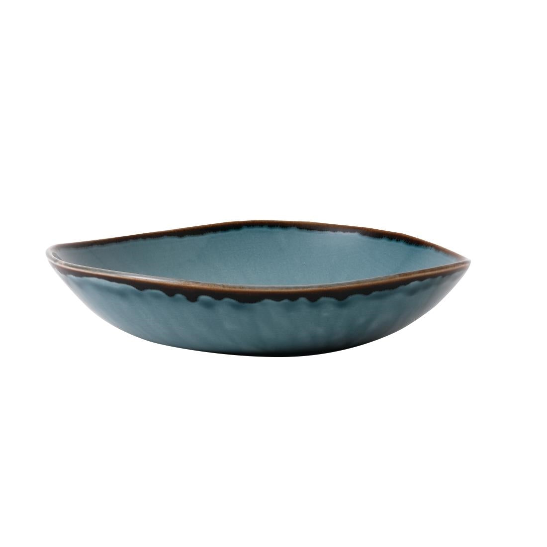 Dudson Harvest Trace Organic Bowls Blue 253mm (12 Pack)