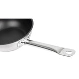 Vogue Stainless Steel Non-Stick Teflon Platinum Plus Sauté Pan 20cm