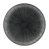 Churchill Studio Prints Agano Coupe Plates Black 288mm (12 Pack)
