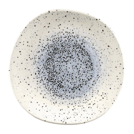 Churchill Studio Prints Mineral Blue Centre Organic Round Plates 286mm (12 Pack)
