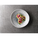 Churchill Studio Prints Mineral Blue Centre Organic Round Bowls 253mm 1.1Ltr (12 Pack)