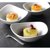 Churchill Studio Prints Raku Triangle Bowls Jade Green 185mm 370ml (12 Pack)