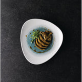 Churchill Studio Prints Raku Triangle Plates Jade Green 265mm (12 Pack)