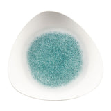 Churchill Studio Prints Raku Triangle Plates Jade Green 265mm (12 Pack)