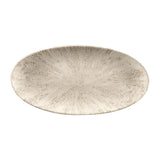 Churchill Studio Prints Stone Chefs Plates Agate Grey 299 x 150mm (12 Pack)