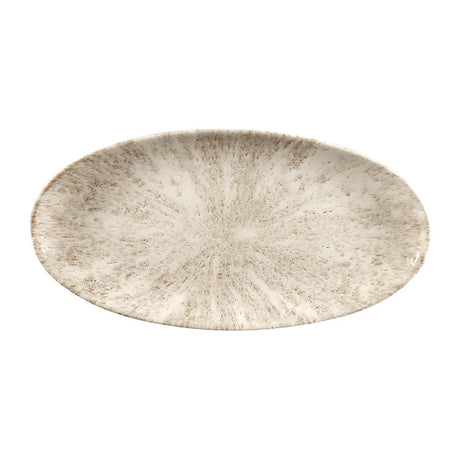 Churchill Studio Prints Stone Chefs Plates Agate Grey 347 x 173mm (6 Pack)